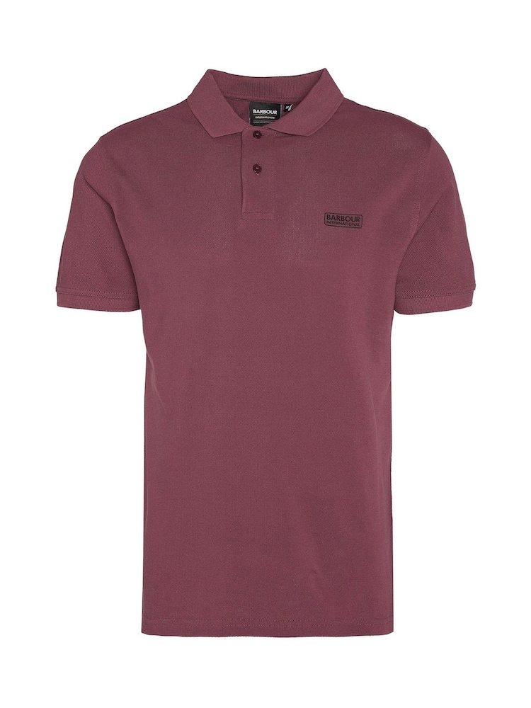 Barbour® International 100% Cotton Essential Polo Shirt - Image 6 of 6