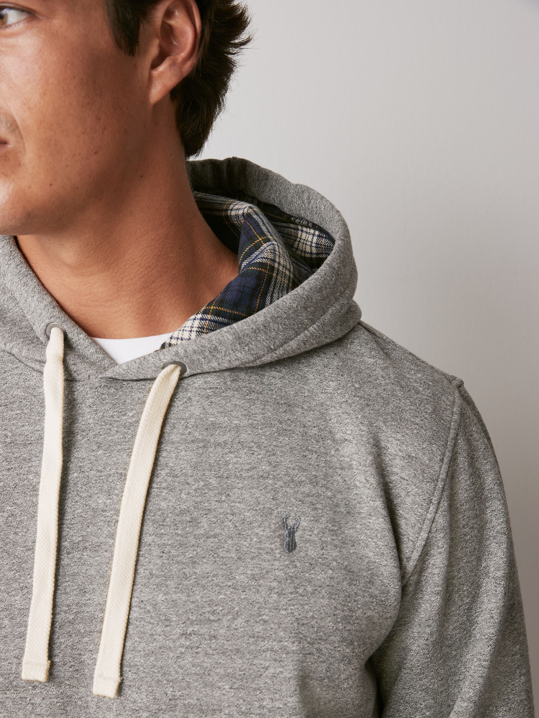Jersey lined hoodie deals