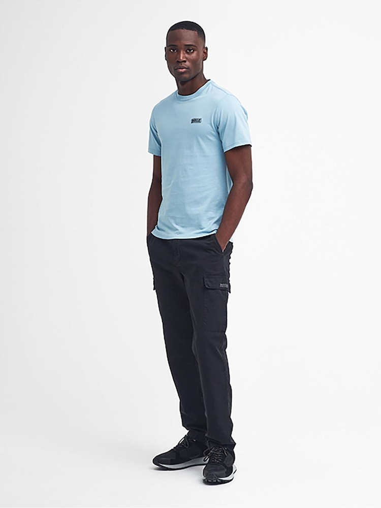 Barbour® International Mens Small Logo 100% Cotton T-Shirt - Image 2 of 6