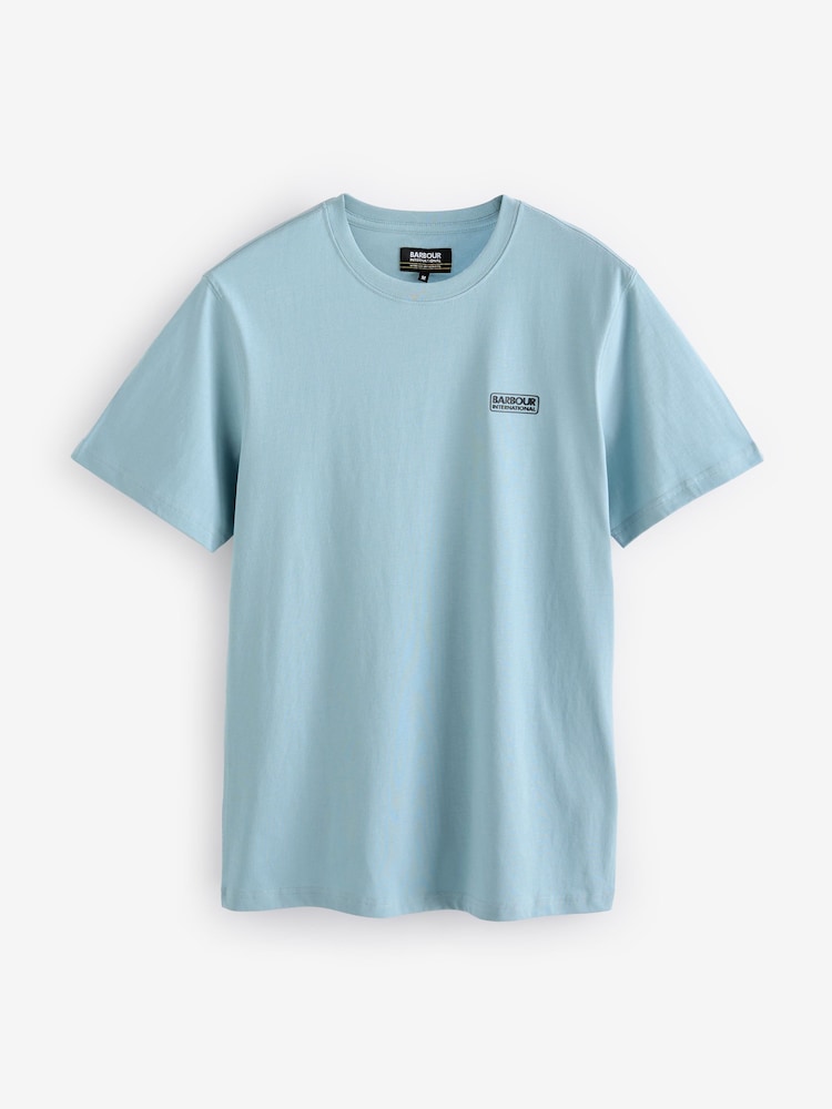 Barbour® International Mens Small Logo 100% Cotton T-Shirt - Image 6 of 6