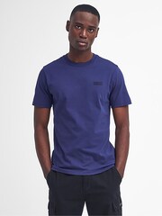 Barbour® International Mens Small Logo 100% Cotton T-Shirt - Image 1 of 6