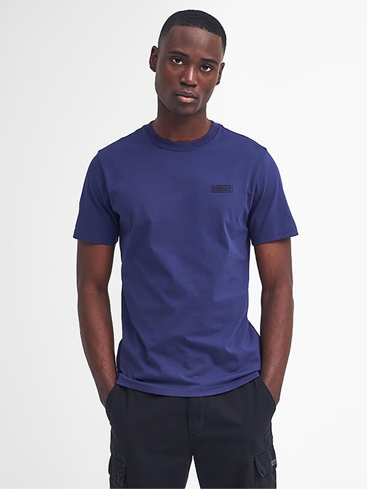 Barbour® International Mens Small Logo 100% Cotton T-Shirt - Image 1 of 6
