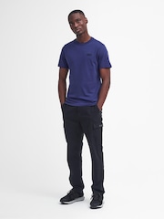 Barbour® International Mens Small Logo 100% Cotton T-Shirt - Image 3 of 6