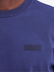 Barbour® International Mens Small Logo 100% Cotton T-Shirt - Image 4 of 6