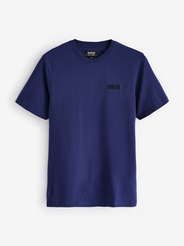 Barbour® International Mens Small Logo 100% Cotton T-Shirt - Image 6 of 6
