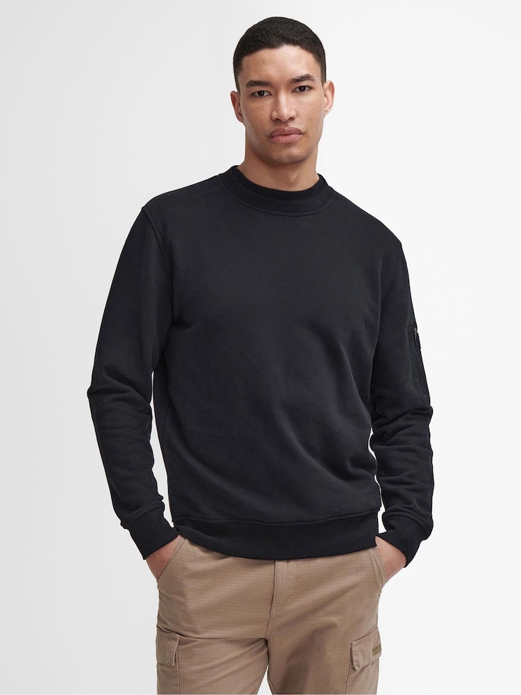 Barbour® International Grip Crew Neck Sweatshirt - Image 1 of 6