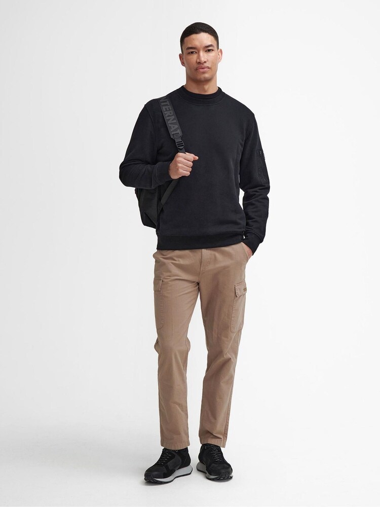 Barbour® International Grip Crew Neck Sweatshirt - Image 2 of 6