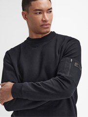 Barbour® International Grip Crew Neck Sweatshirt - Image 4 of 6