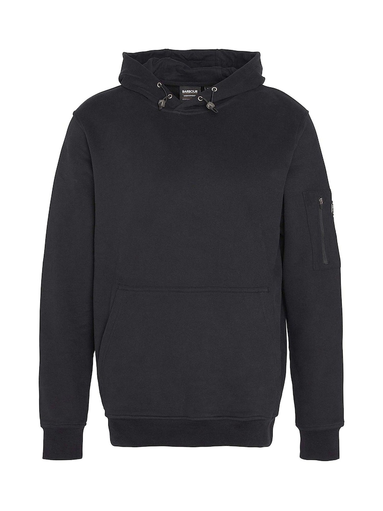 Barbour® International Olive Green Ewan Hoodie - Image 5 of 5 Barbour® International Olive Green Ewan Hoodie - Image 5 of 5