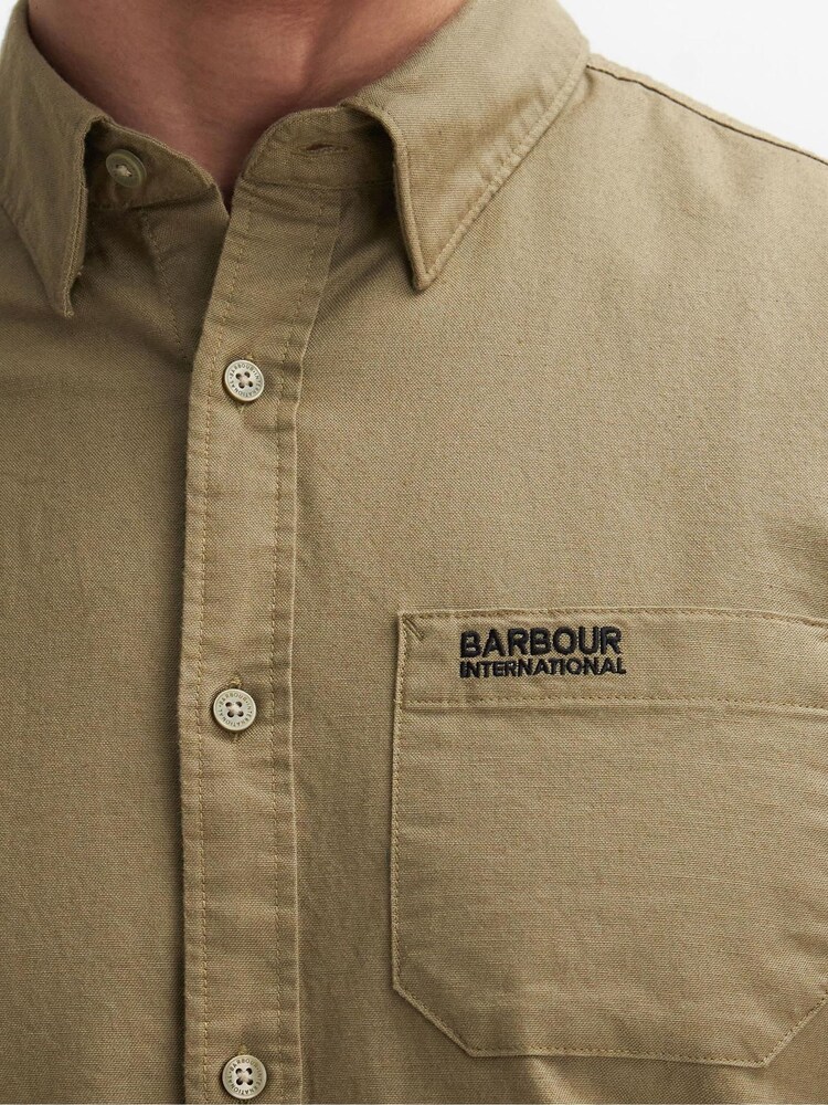 Barbour® International 100% Cotton Kinetic Oxford Shirt - Image 5 of 6