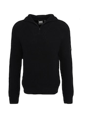 Barbour® International Chester Funnel Quarter Zip Textured Knitted Jumper - Image 7 of 7