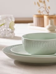 12 Piece Mint Green Harlow Dinner Set - Image 2 of 3