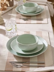 12 Piece Mint Green Harlow Dinner Set - Image 3 of 3