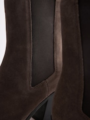 Chocolate Brown Boho Forever Comfort® Leather Formal Cowboy Boots - Image 11 of 11