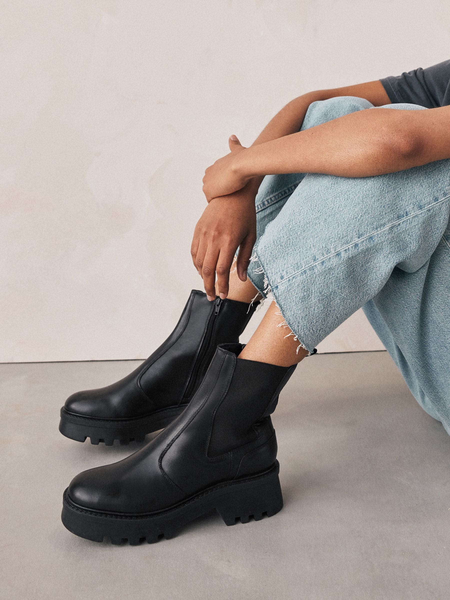 Platform chelsea boots uk shop