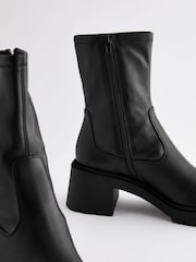 črna - Debeli gležnjarji z nogavico Forever Comfort® - Slika 5 iz 7