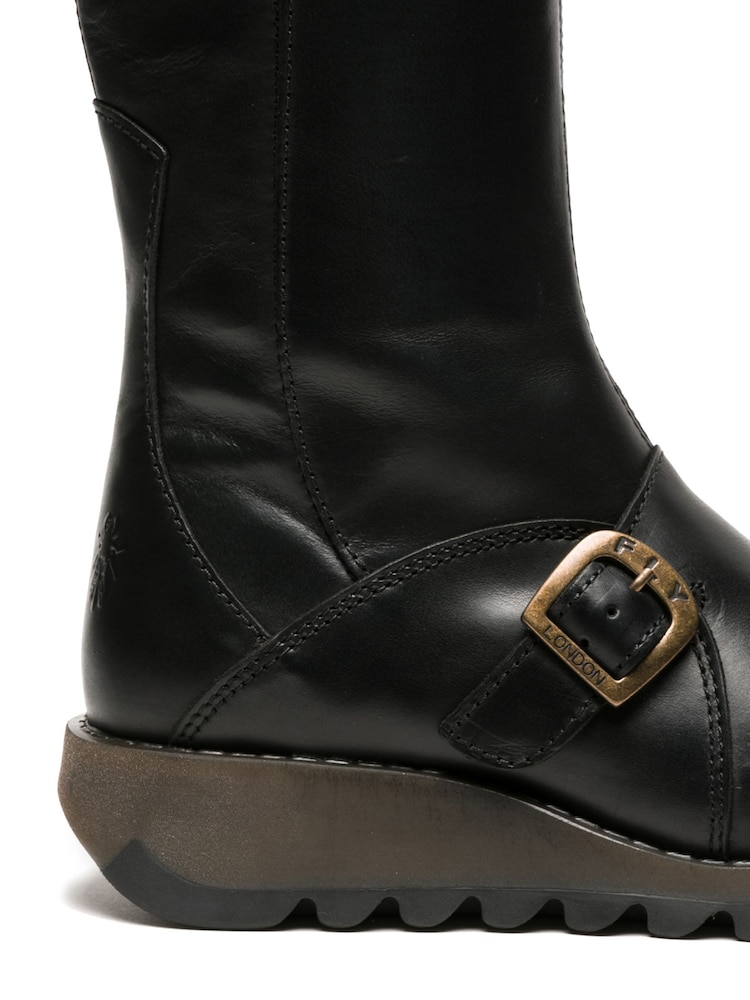 Fly London Mid Calf Boots - Image 2 of 4