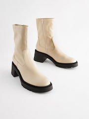 Knochen - Forever Comfort® Socken-Stiefeletten mit dicker Sohle - Bild 3 von 7