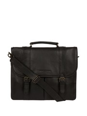 Pure Luxuries London Baxter Leather Work Bag - Image 1 of 4