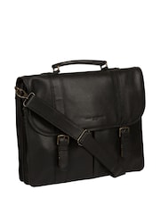 Pure Luxuries London Baxter Leather Work Bag - Image 3 of 4