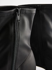Black Standard/Wide Fit Forever Comfort® Ankle Sock Boots - Image 4 of 5