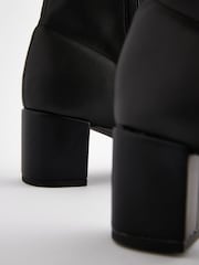 Black Standard/Wide Fit Forever Comfort® Ankle Sock Boots - Image 5 of 5