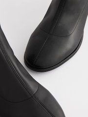 Black Standard/Wide Fit Forever Comfort® Ankle Sock Boots - Image 3 of 5