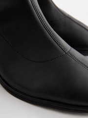 Black Extra Wide Fit Forever Comfort® Ankle Sock Boots - Image 11 of 11