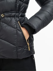 Barbour International® Island Quilted Black Jacket - Image 5 of 9