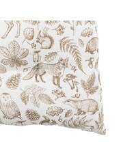 Gallery Home Set of 2 Forestland Etched Woodland Reversible Seat Pads - Image 3 of 5