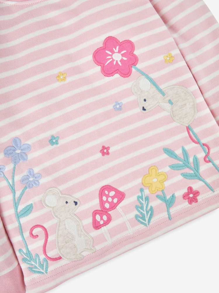 Jojo Maman Bébé 2-kompletna pižama Mouse Jersey - Slika 12 iz 12