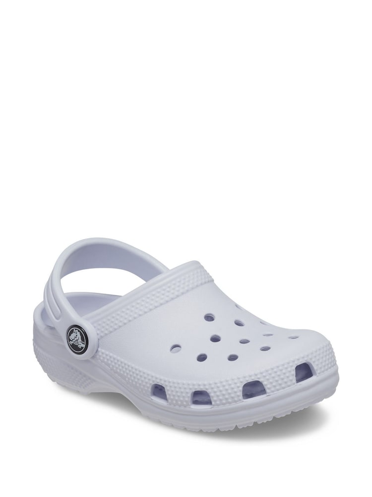 Crocs Purple Blue Classic Kids Unisex Clogs - Image 1 of 4