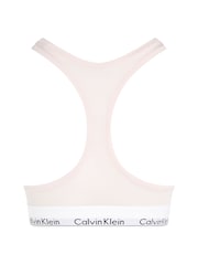 Calvin Klein Light Pink Modern Cotton Logo Bralette - Image 5 of 6