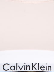 Calvin Klein Light Pink Modern Cotton Logo Bralette - Image 6 of 6