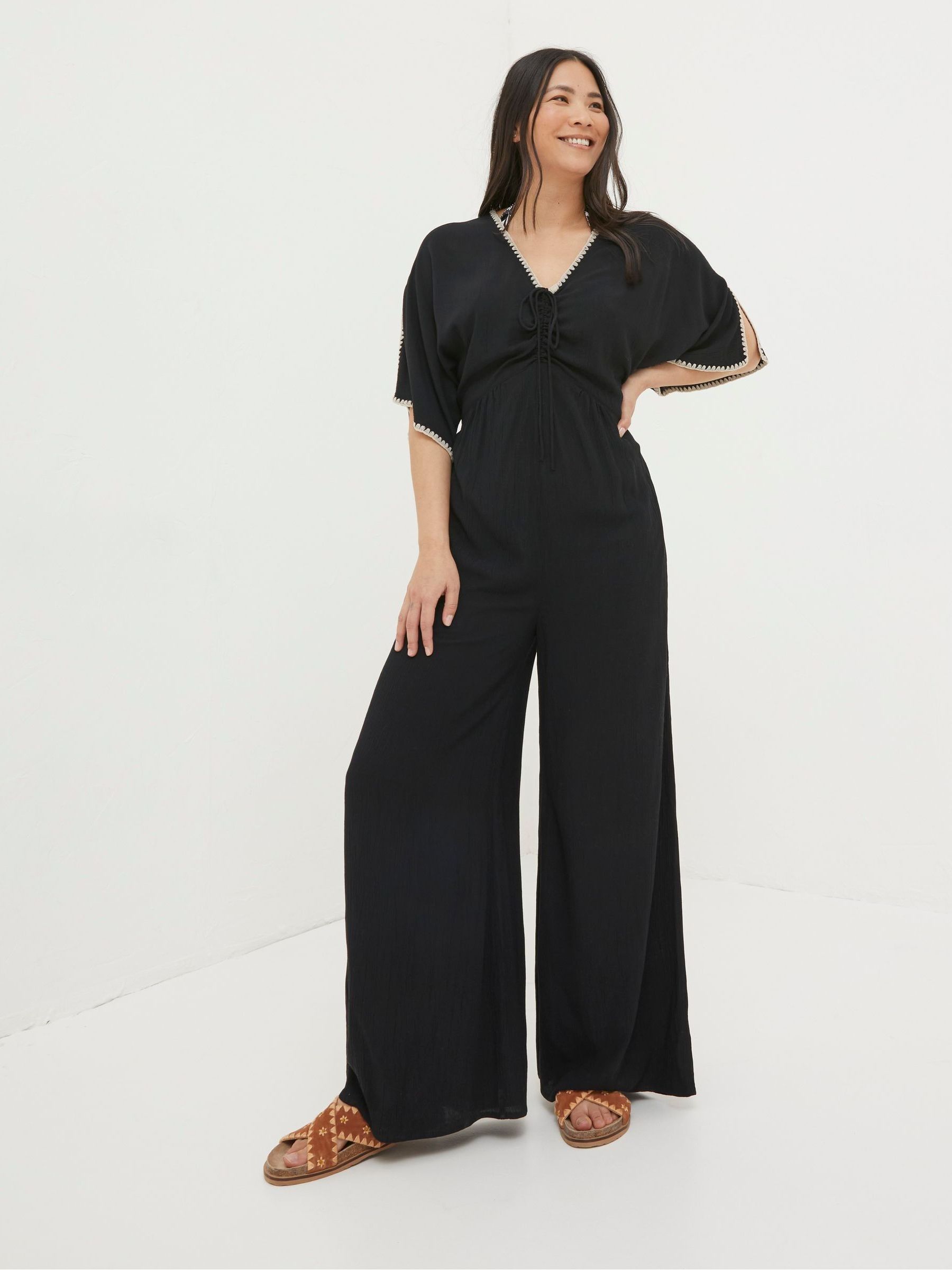 Fat face black jumpsuit discount