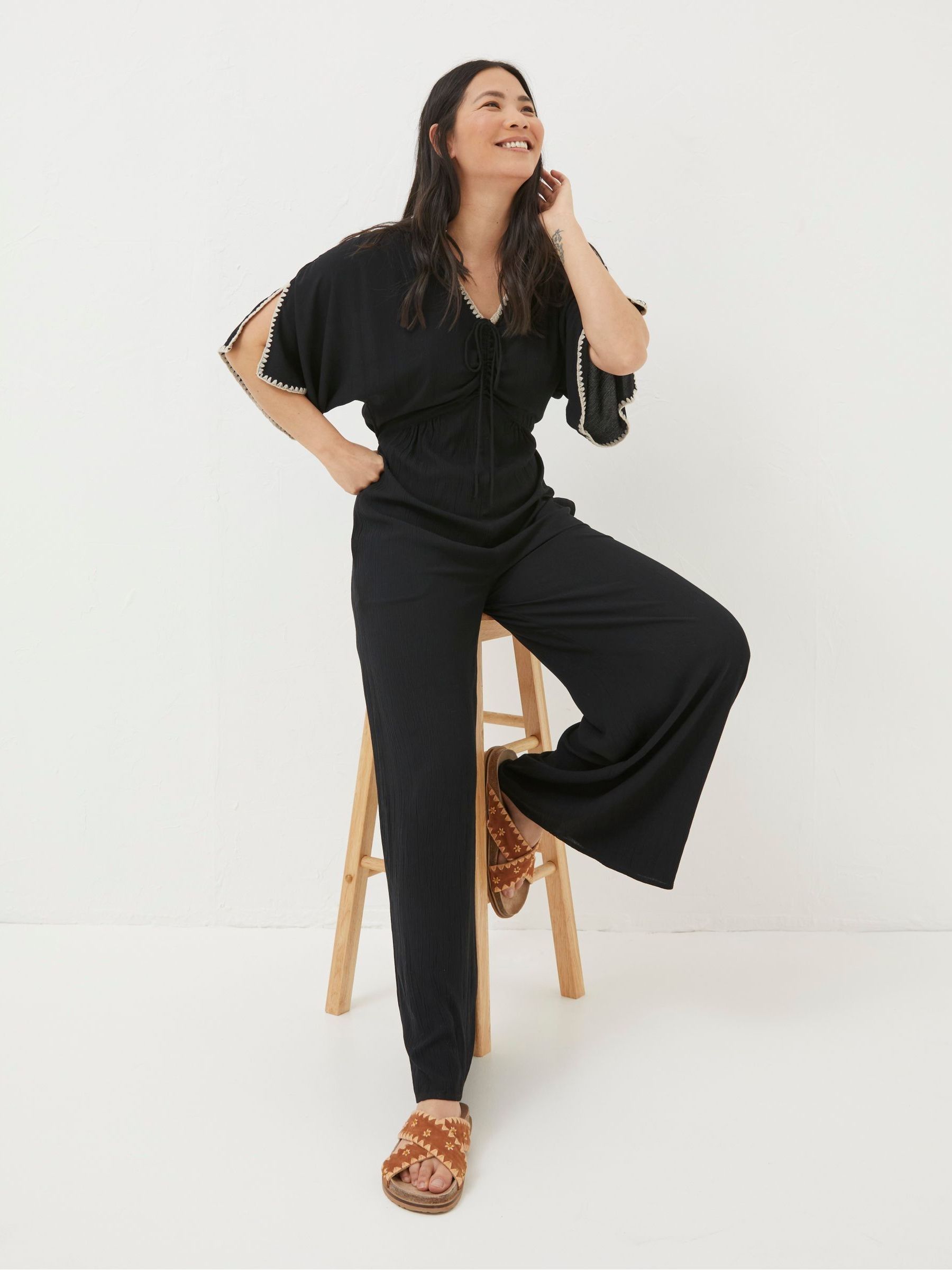 Fat face black jumpsuit store