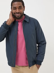 FatFace Chester Blue Bomber Jacket - Image 1 of 6