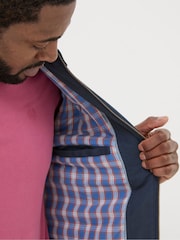 FatFace Chester Blue Bomber Jacket - Image 5 of 6