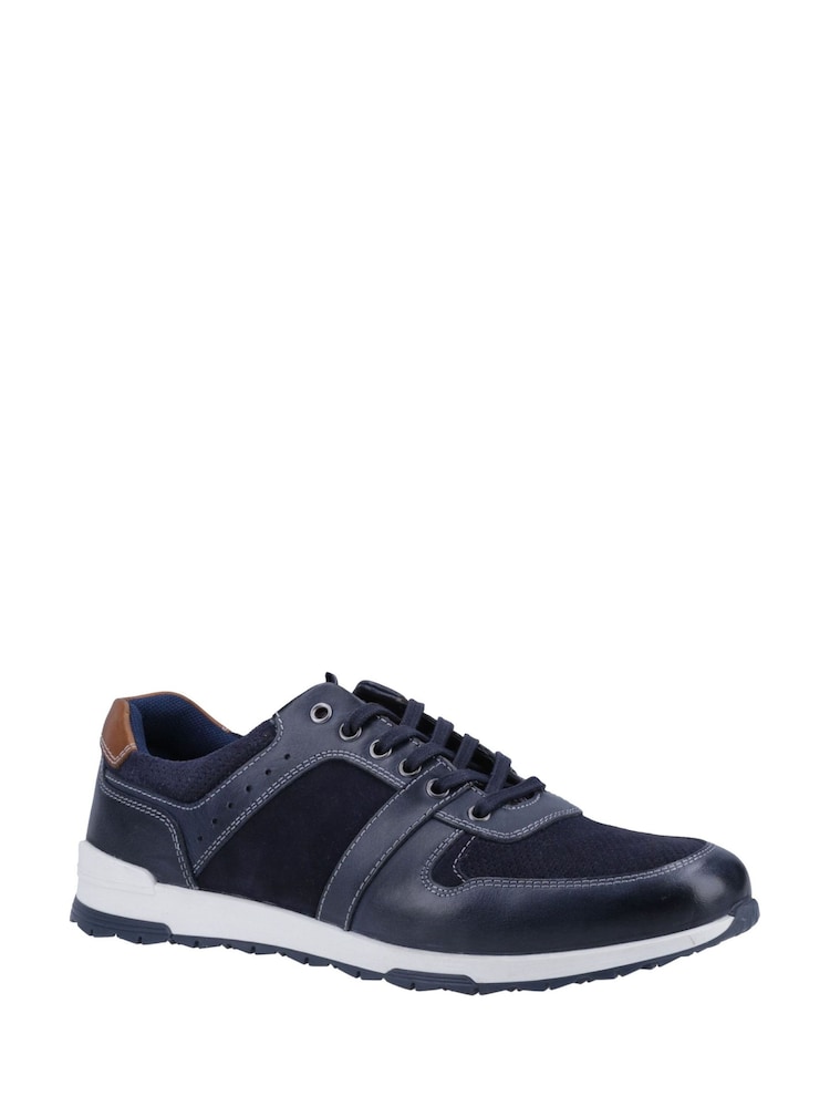 Blau - Hush Puppies Christopher Turnschuhe - Bild 4 von 4
