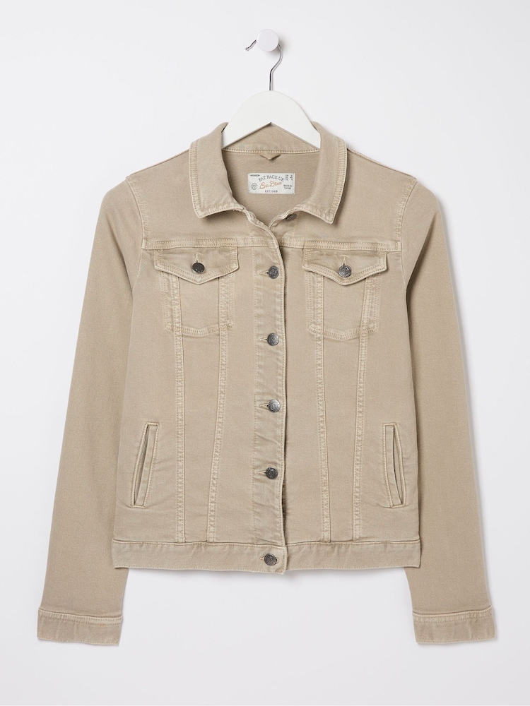 FatFace Tasha Natural Denim Jacket - Image 5 of 5