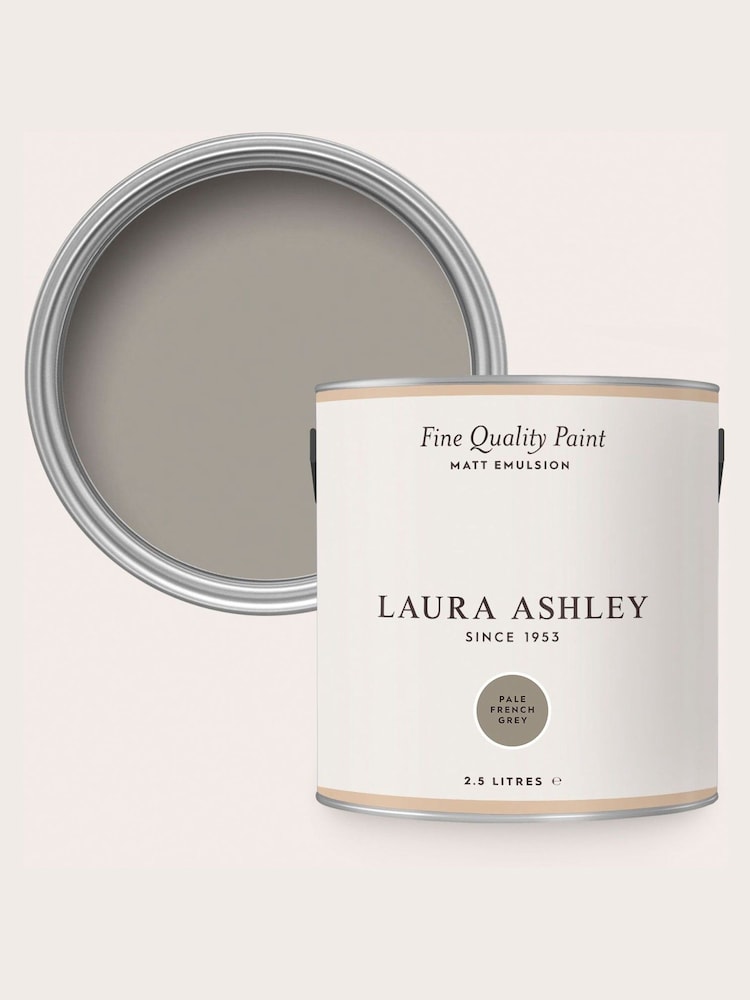 Laura Ashley Pale French Grey Matt Emulsion 2.5Lt Paint - Image 4 of 4