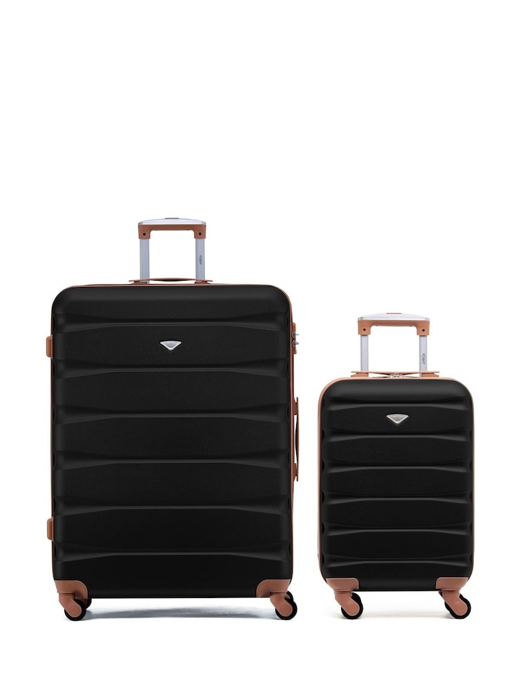 Set Of 2 Large Check-In & Small Carry-On Hardcase Travel Suitcase - Image 1 of 7