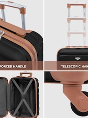 Set Of 2 Large Check-In & Small Carry-On Hardcase Travel Suitcase - Image 7 of 7