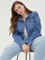 FatFace Tasha Blue Denim Jacket - Image 5 of 6