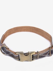Barbour® Green Reflective Tartan Dog Collar - Image 4 of 6