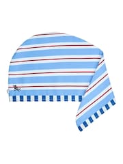 Dock & Bay Harbour Lines Quick Dry Hair Wrap Suede - Image 3 of 4