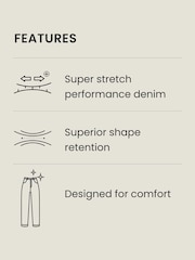 Blue Light Straight Fit Motion Flex Jeans - Image 4 of 10