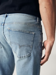 Blue Light Straight Fit Motion Flex Jeans - Image 5 of 10