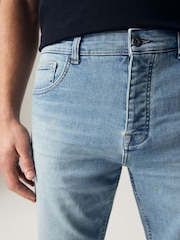 Blue Light Straight Fit Motion Flex Jeans - Image 8 of 10