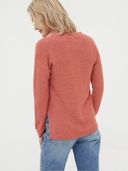 FatFace Ellie Red Jumper - Image 2 of 4